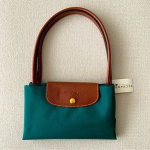 NWT Longchamp Le Pliage Large Shoulder Tote in the Color Cedar